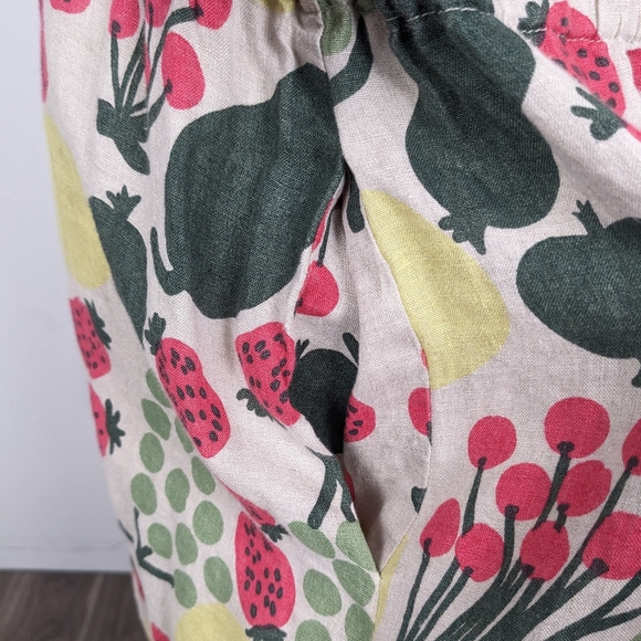 MARIMEKKO Herkku Pieni Tori Linen Dress Size 38 - Picture 6 of 15